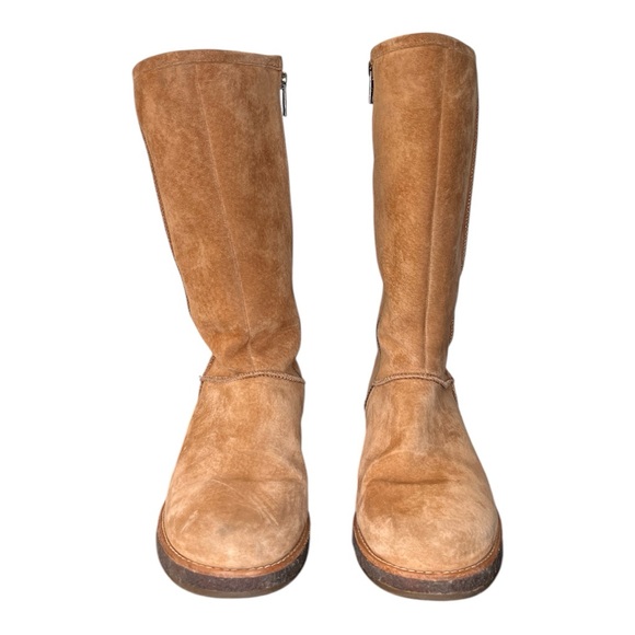 UGG Tall Tasman Braid Chestnut Tan Boot size 7 - Picture 1 of 11